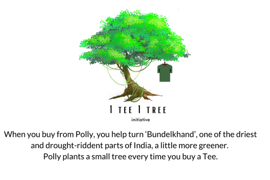 1 Tee 1 Tree initiative by Polly